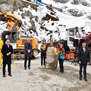 Tunnelanschlag für Kraftwerksbau Kühtai am 29.4. erfolgt