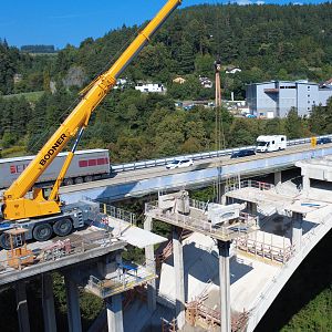 ASFINAG, Ersatzneubau Sillbrücke II, A 13 Brenner Autobahn