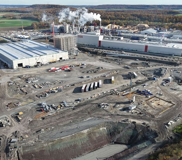 Egger Gruppe: Werkserweiterung in Markt Bibart/Deutschland