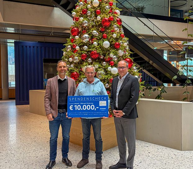 Für die gute Sache: BODNER Gruppe spendet 10.000 Euro