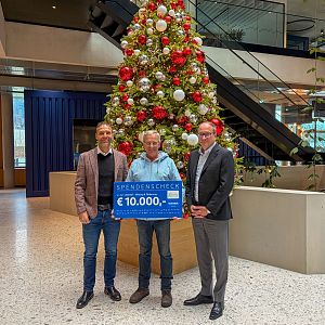Für die gute Sache: BODNER Gruppe spendet 10.000 Euro