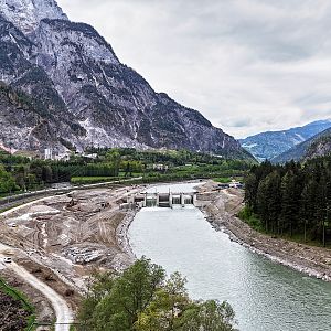 Neubau Kraftwerk Stegenwald, Werfen