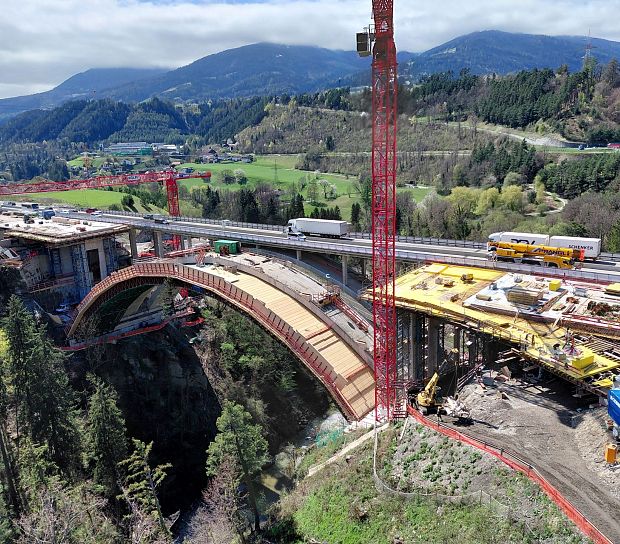 ASFINAG, Ersatzneubau Sillbrücke II, A 13 Brenner Autobahn
