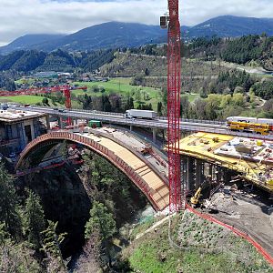 ASFINAG, Ersatzneubau Sillbrücke II, A 13 Brenner Autobahn